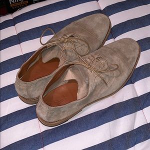 Frye Suede Oxfords